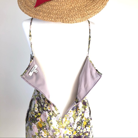 MADEWELL silk dress 🌸 size 4 - Picture 2 of 12